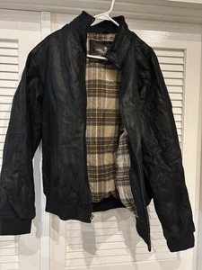 Men’s Genuine Pig Leather Jacket – Bomber Style – Size US/CA L (EUR 50) - Picture 1 of 5