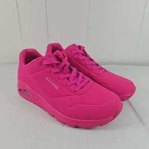 Skechers Los Angeles Neon Pink Womens Sneakers US 9 Euro 39 UK 6 - Picture 1 of 7