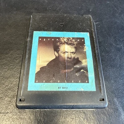 BRYAN ADAMS ~ 'Reckless' •  8 Track Tape (1984- COLUMBIA HOUSE) WORKS - Image 1 of 4