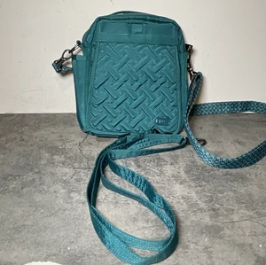 Cartera bandolera Lug Life Happer verde azulado - Imagen 1 de 12