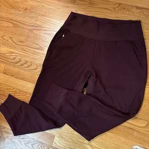 Athleta Women's Venice High Rise Joggers Purple Size Large - Picture 1 of 5