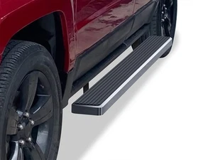 SUPERSEDED Running Boards 6" Silver Fit 07-17 Jeep Patriot - Picture 1 of 5