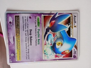 Pokémon TCG Azelf LV.X Legends Awakened 140 Holo Rare Holo LV.X NM - Picture 1 of 4