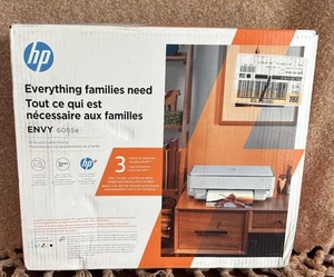 Brand New HP ENVY 6055e All-in-One Wireless Color Printer New Sealed 🔥🔥 - Picture 1 of 5
