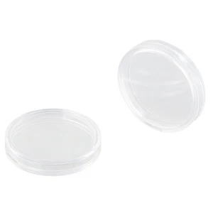 Coin Holder Accessories Transparent 100pcs 26mm Clear Plastic Storage Boxes Case - Picture 1 of 19
