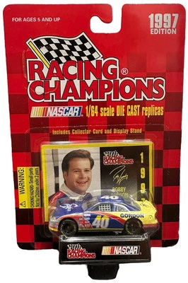 1997 Edition Racing Champions Robby Gordon #40 NASCAR Stock Car 1:64 Scale - Image 1 of 2