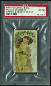 N165 GOODWIN GAMES & SPORTS - PIGEON SHOOTING - PSA 2 GOOD - Picture 1 of 4