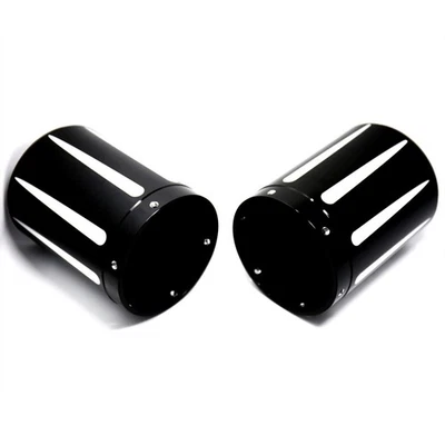 Extremo de puntas de escape de corte poco profundo de 4 1/2" para Victory Hardball Cross Country Vision 1 Foto 1 de 4