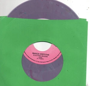 MARCIA GRIFFITHS - ELECTRIC BOOGIE(SLIDE) / INSTR. (COLORED VINYL)      (M-) - Picture 1 of 1