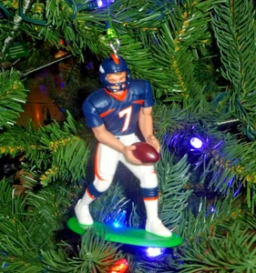 Adorno de árbol de Navidad John Elway Denver Broncos Salón de la fama #7 Super Bowl XXXII MVP - Imagen 1 de 1