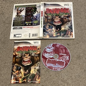 Rampage: Total Destruction (Nintendo Wii, 2006) CIB Complete w/ Manual - Picture 1 of 6