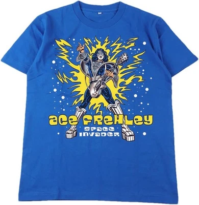 Camicia Ace Frehley Space Invader unisex concerto S-5XL ristampa TU589 - Immagine 1 di 4