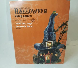 Dept 56 Halloween Village, Toads & Frogs Witchcraft Haunt (4036591) - Picture 1 of 15