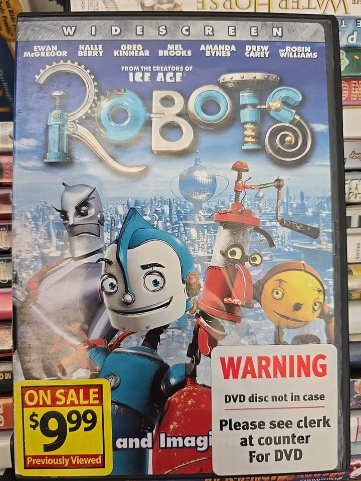 Robots Widescreen DVD 2005 Movie Chris Wedge Robin Williams Ewan McGregor  - Image 1 of 1