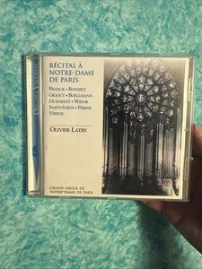 Olivier Latry ~ Recital A Notre Dame De Paris (CD, 1997) ~ Used - Picture 1 of 4