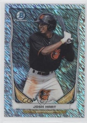 2014 Bowman Draft Top Prospects Chrome Shimmer Refractor /15 Josh Hart #CTP-57 - Image 1 of 2