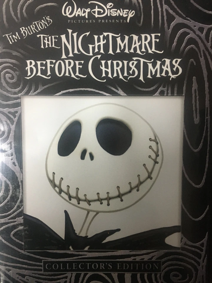 THE NIGHTMARE BEFORE CHRISTMAS DVD 1993 Animated Feature AS NEW! *REGION 1* - Image 1 of 2