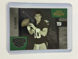 2004 Playoff Contenders Eli Manning ROY Green RC #/2000 Giants - Foto 1 di 2