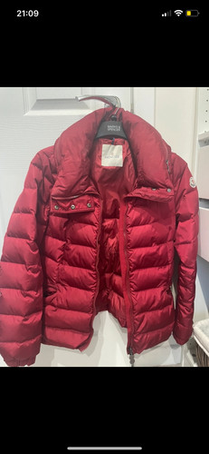 Giacca moncler rossa donna taglia 2