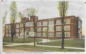 Superior State Teachers College Jahrbuch 1940 Gitche Gumee Wisconsin Vintage - Bild 1 von 2