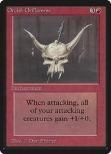 ​​​​Orcish Oriflamme [Limited Edition Beta] - MTG - Lightly Played​​​
