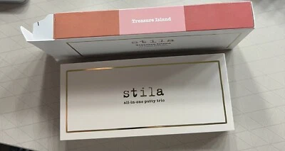 STILA TREASURE ISLAND ALL-IN-ONE PUTTY BLUSH, BRONZER & HIGLIGHTER TRIO (NWB) - Image 1 of 4