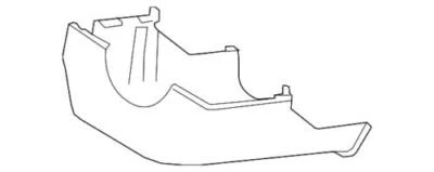 Genuine Ford Lincoln MKS 2013-2016 Steering Column Cover Assembly DA5Z-3530-AD - Image 1 of 2