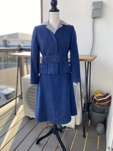Vintage Chester Weinberg Women’s Suit, Wool Skirt, Blouse And Jacket, Blum’s - Picture 1 of 10