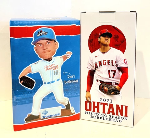Reid Detmers and Shohei Ohtani Historic Season 2022 Bobblehead SGA Cover
