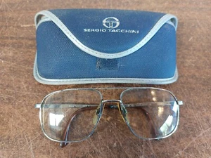 Sergio Tacchini 1007 Taupe Pilot Glasses 56 17 135 Vintage Readers  - Picture 1 of 6