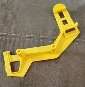 Mouse Trap Board Game Replacement Piece 12 Yellow Plumbing Pipe Seesaw Base - Picture 1 of 4