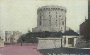Postal Torre Redonda Castillo de Windsor Reino Unido Londres Inglaterra - Imagen 1 de 2
