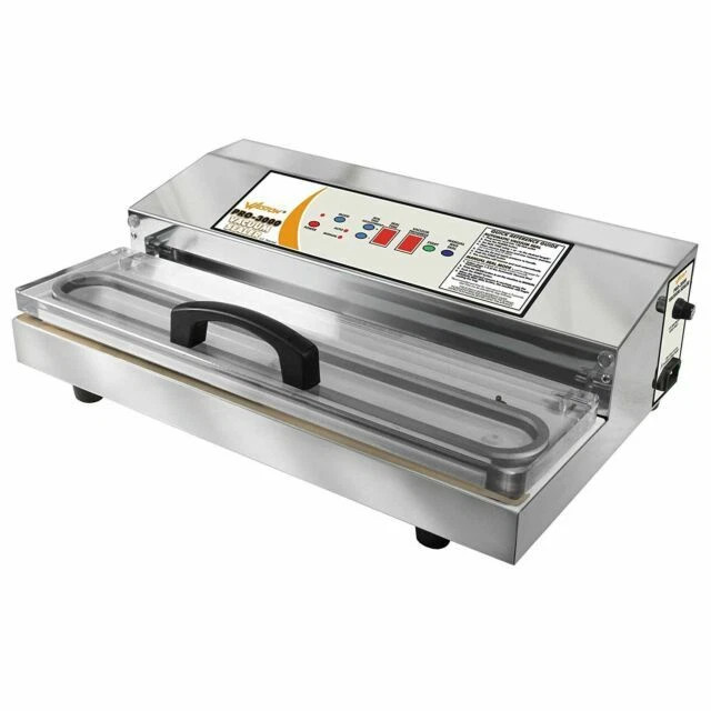 Weston Products Pro -3000 935W 120V Stainless Steel Vacuum Sealer - Silver (65-0401-W)