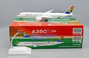 Jcwings South African Airways Airbus A350-900XWB ZS-SDF 1/200 XX2429 - Picture 1 of 13