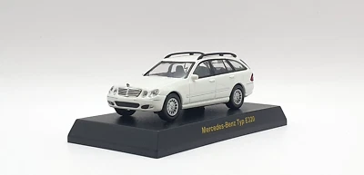 1/64 Kyosho MERCEDES BENZ TIPO E320 VAGÓN BLANCO modelo de coche fundido a presión Foto 1 de 4