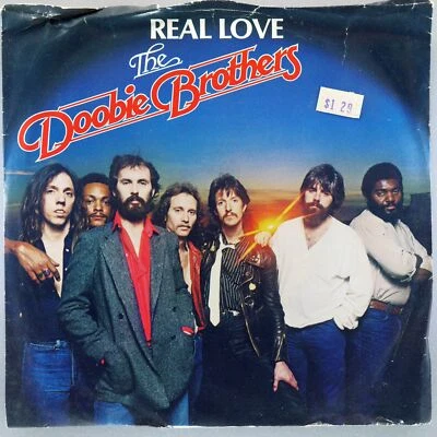 THE DOOBIE BROTHERS Real Love WARNER WBS49503 EX 45 7" 1980 Pop Rock - Image 1 of 4