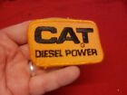 Patch d'alimentation diesel vintage CAT Caterpillar ORIGINAL INUTILISÉ Earth Mover