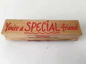 1995 Hero Arts Stempel You're a Special Friend 4 x 1 inch - Bild 1 von 5