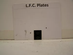 LFC Loco Shed Plate x2 32A etched 7mm Scale - Picture 1 of 1