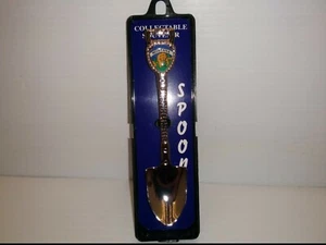 MONTANA COLLECTIBLE SOUVENIR SHOVEL SPOON WITH CASE, GRIZZLEY BEAR - Picture 1 of 5