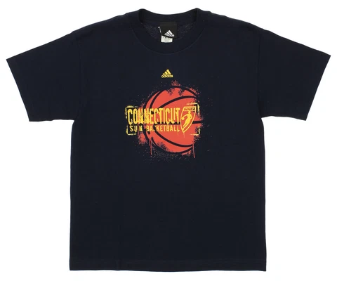 Adidas WNBA Youth Connecticut Sun Street Camp Tee Cover