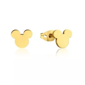 NEW! Couture Kingdom Disney Mickey Mouse YGP Stainless Steel Stud Earrings - Picture 1 of 2