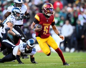 8x10 Photo JAYDEN DANIELS Washington Commanders LSU Tigers Heisman QB Rookie NFL - Picture 1 of 1