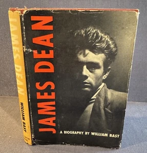 James Dean: A Biography by William Bast 1956 1st Edition Ballantine Books HC DJ - Picture 1 of 18