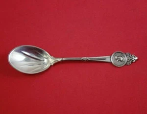 Medallion by Gorham Sterling Silver Ice Cream Spoon Fluted 5 3/4" Antique - Picture 1 of 2
