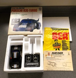 Vintage TAIYO Radio-Racer Porsche 935 Turbo RC Car Box Instructions - Picture 1 of 12