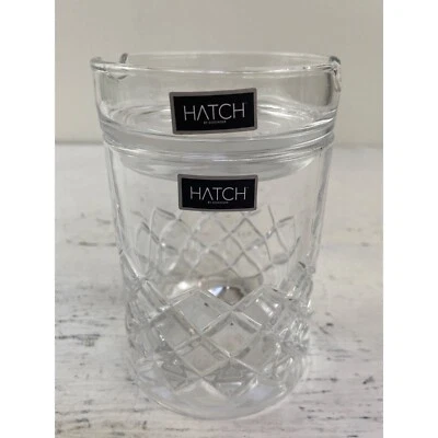 Godinger Silver Co Whiskey Glass With Cigar Rest - New - Image 1 of 4