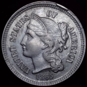 1865 3¢ Nickel Ch.AU (1080p Video) - Picture 1 of 6