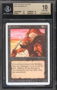 MTG Magic The gathering Erg Raiders Revised EN BGS 10 TOP!! - Imagen 1 de 2