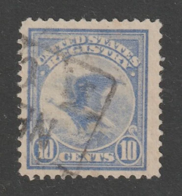 Scott # F1, Used, F, 10¢ Registration Stamp, 1911, Box Cancel - Image 1 of 2